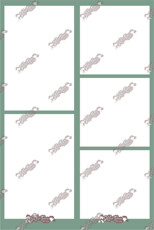 SOLID COLOR GREEN 02 5 COLLAGE NEW BACKGROUND
