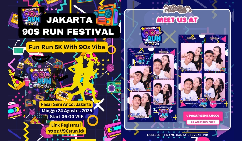 jakarta-90s-run-festival-selfie-time