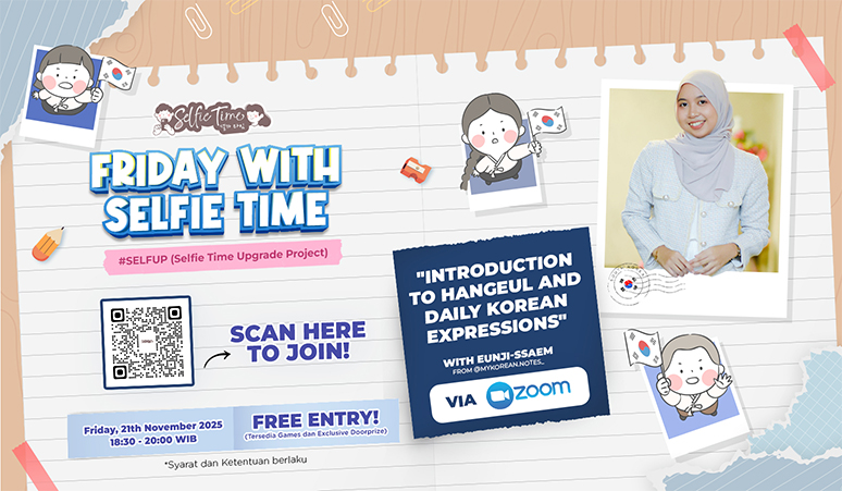 belajar-bahasa-korea-gratis-selfie-time
