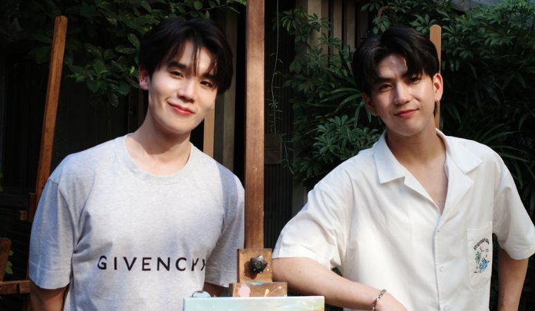 Penggemar-Series-Thailand-Ayo-Kumpul-Ada-Frame-Event-Jimmy-Jitaraphol-dan-Sea-Tawinan-di-Selfie-Time