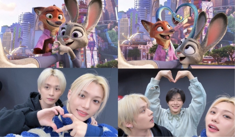 stray-kids-zootopia-2-foto-nick-judy-gary-di-selfie-time
