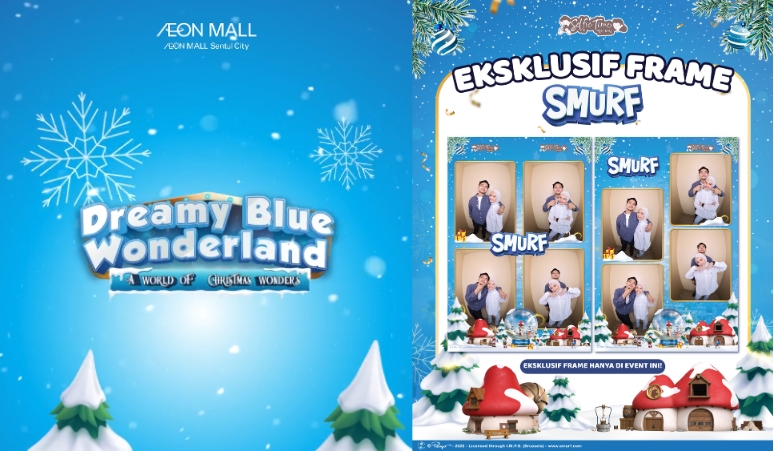 selfie-time-frame-eksklusif-dreamy-blue-wonderland-aeon-sentul