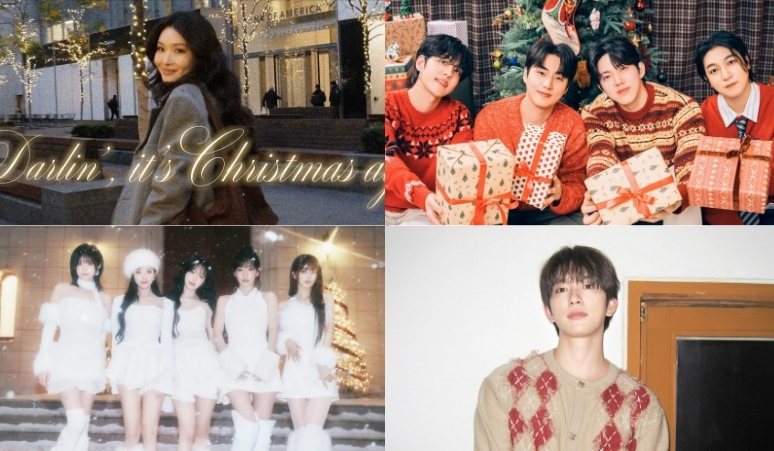 k-pop-idol-rilis-lagu-natal-2025-chung-ha-day6-jinyoung-fromis-9