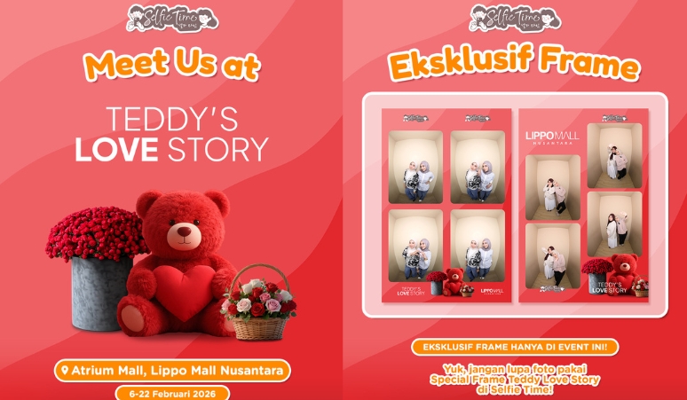 teddys-love-story-lippo-mall-nusantara-booth-selfie-time