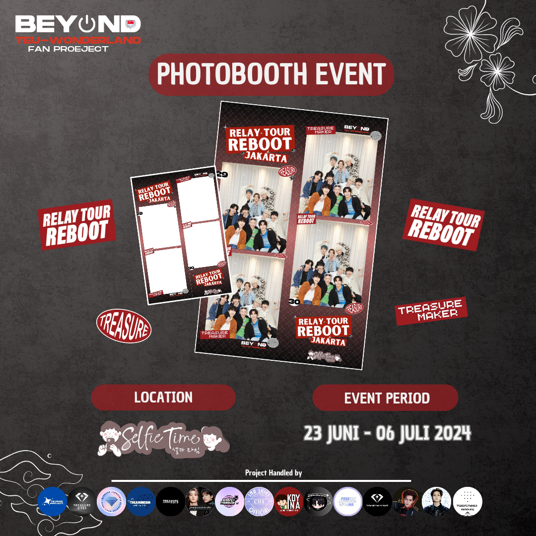 Abadikan Momen dengan Frame 'Relay Tour Concert Treasure in Jakarta'