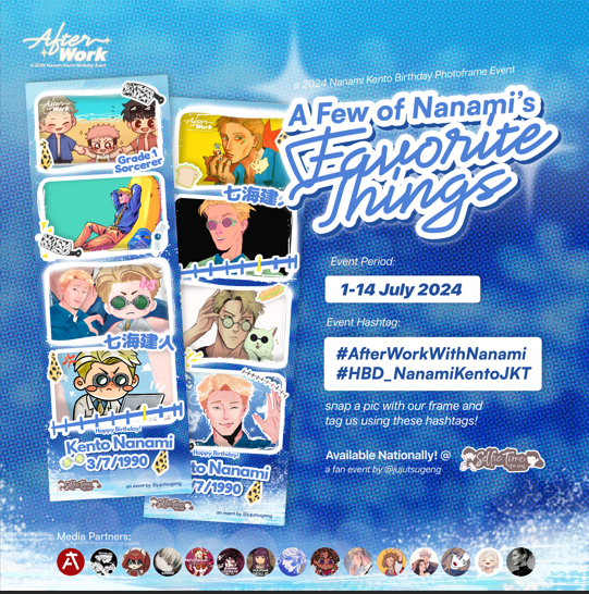 Rayakan Ultah Nanami Kento dengan Frame Event di Selfie Time