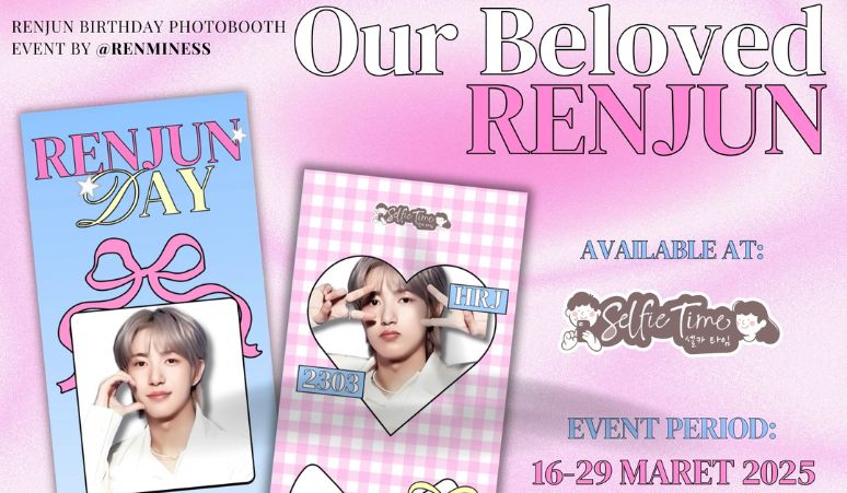 NCTzen-Ayo-Merapat-Ada-Frame-Event-Ulang-Tahun-Renjun-NCT-di-Selfie-Time