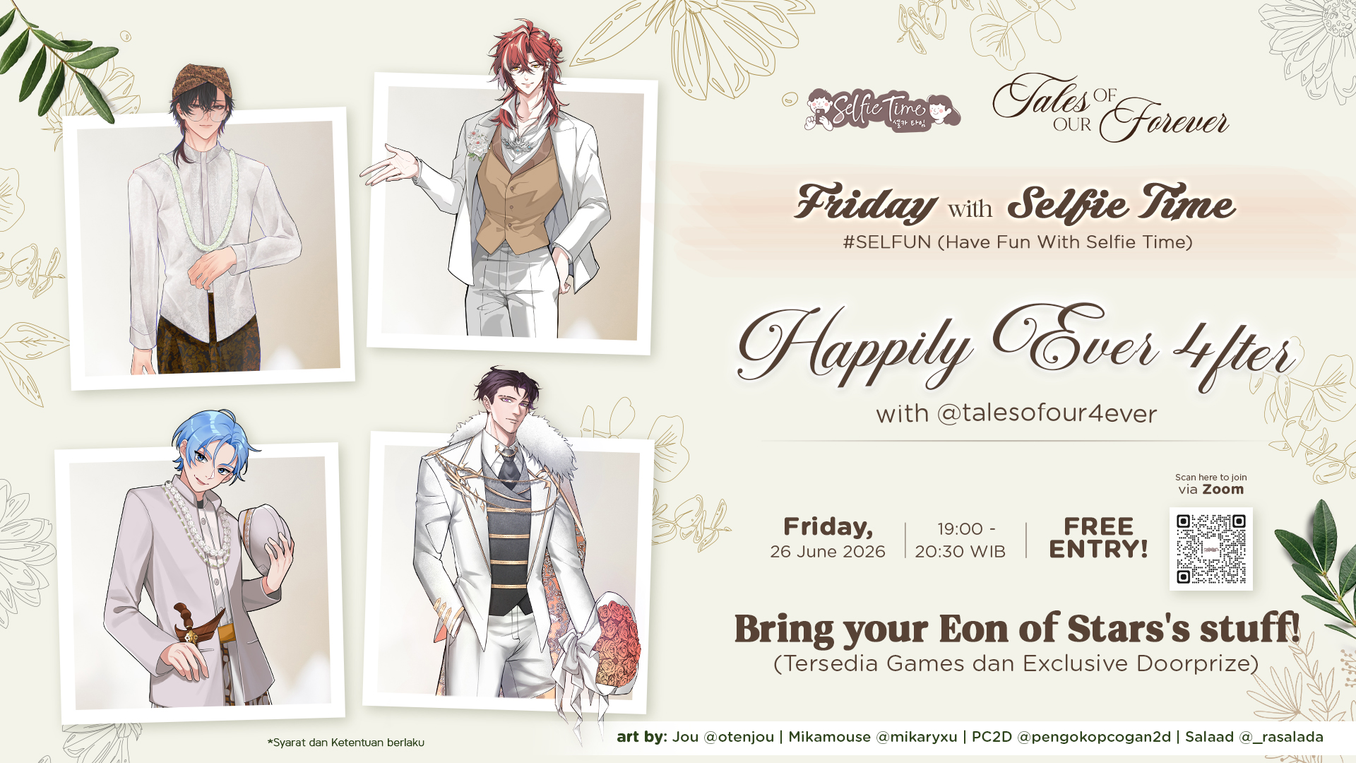 Ada Event Wedding Bareng Tales of Our Forever di Selfie Time