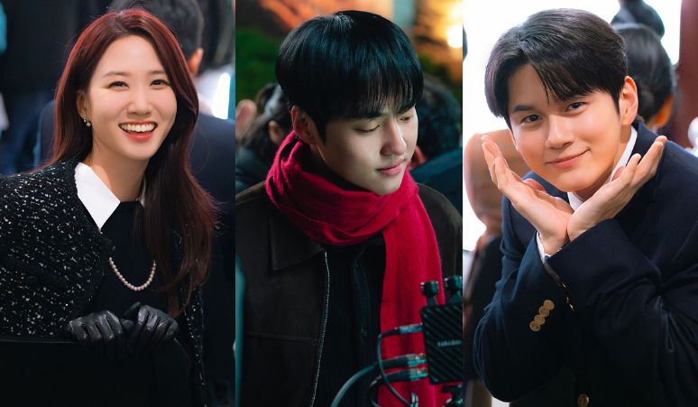 Chemistry Park Eun Bin, Yang Se Jong, dan Ong Seong Wu di Lokasi Syuting “Spooky In Love”