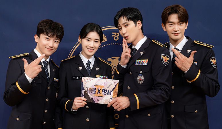 Ahn Bo Hyun, Jung Eun Chae, Kang Sang Jun, dan Kim Shin Bi Berbagi Pesan Menjelang Episode Terakhir “Flex x Cop 2”
