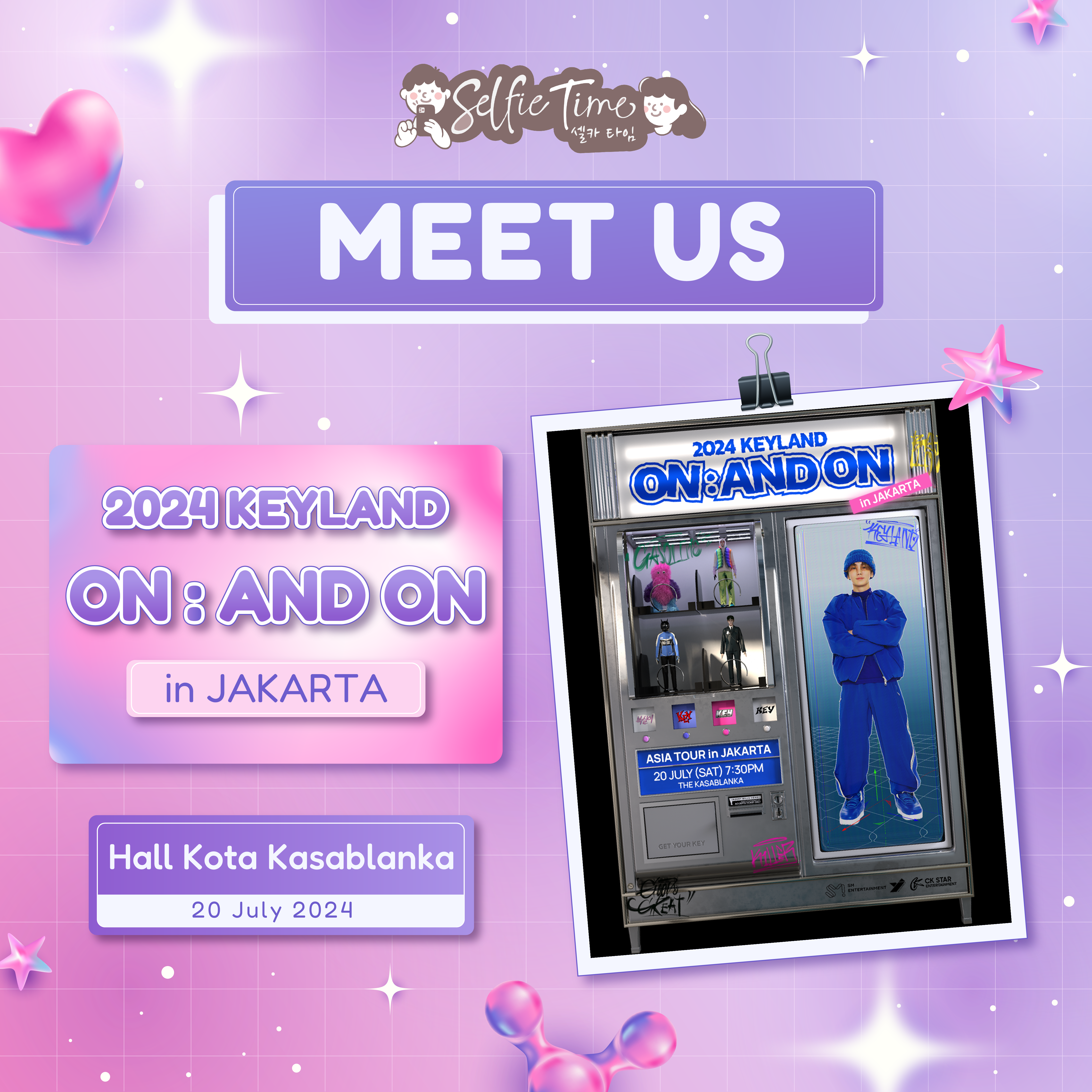 SelfieTimeHadirdiEventKeySHINeee,YukAjakBestieKamu