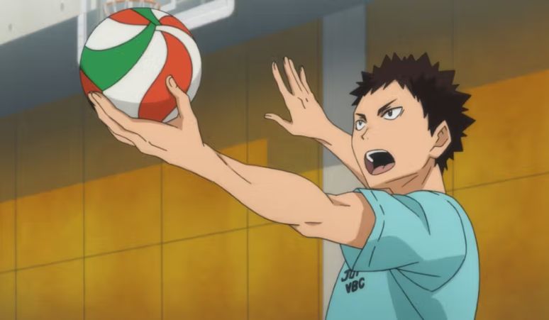 Fans-Anime-Haikyuu-Ayo-Merapat-Ada-Frame-Event-Iwaizumi-Hajime-di-Selfie-Time