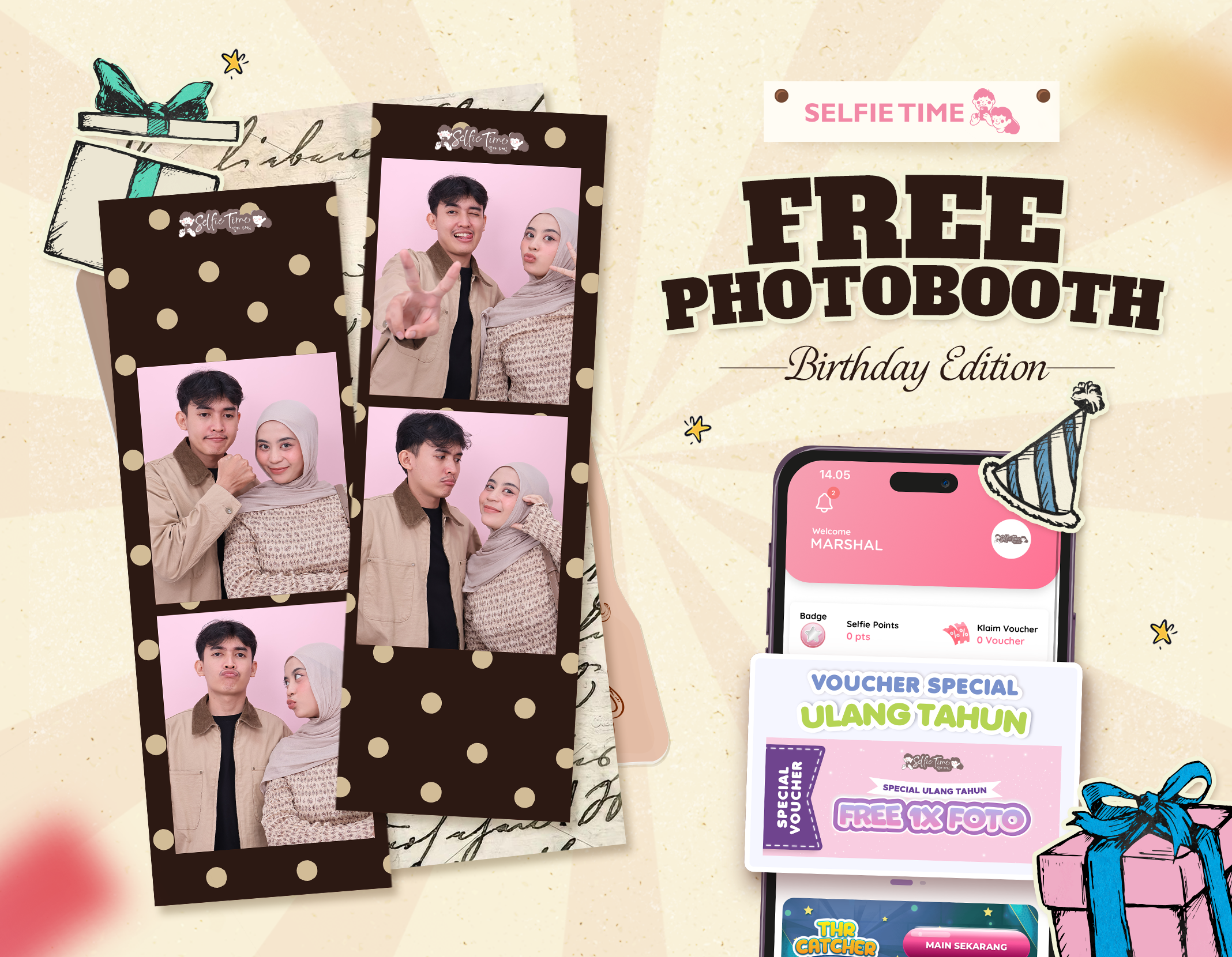 Campaign Birthday Free Voucher